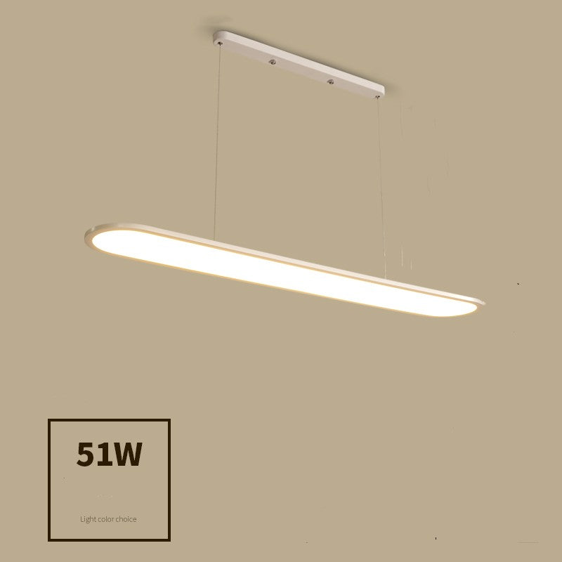 Modern Simple Creative Strip Bar Led Office Lighting Restaurant Chandelier GND Products