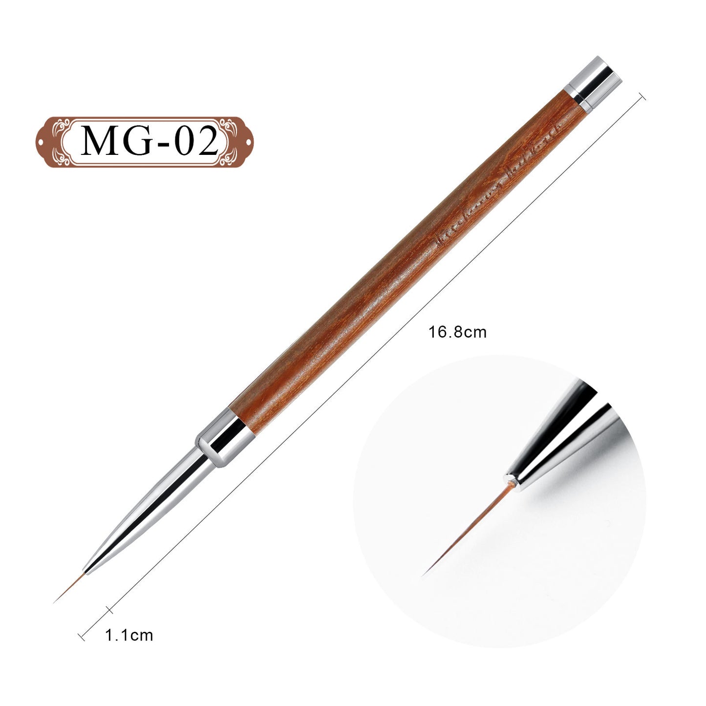 Painted Pull-On Round Tip Nail Art Pen Set GND Products