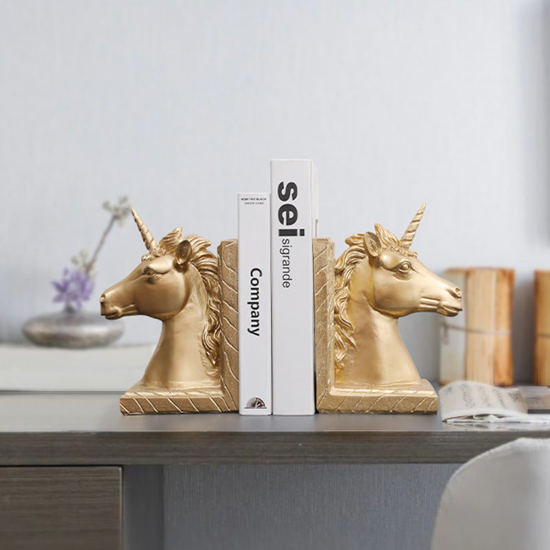 Nordic Light Luxury  Bookend Book Stand By Ornaments GND Products