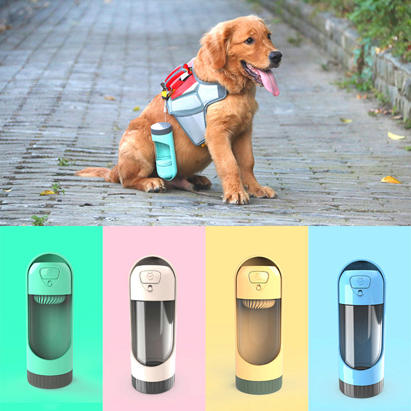 Pet Multifunctional Pet Accompanying Cup Portable Dog Water Cup Household Saor Style