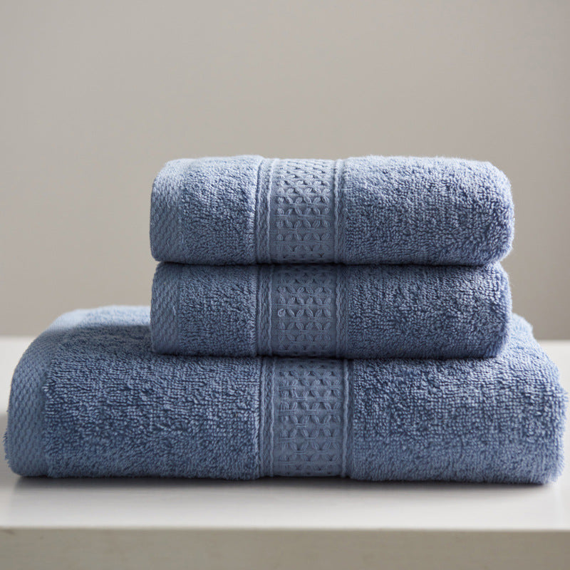 Minimalist Style Square Towel Towel Bath Towel Set Towel Pure Cotton Saor Style