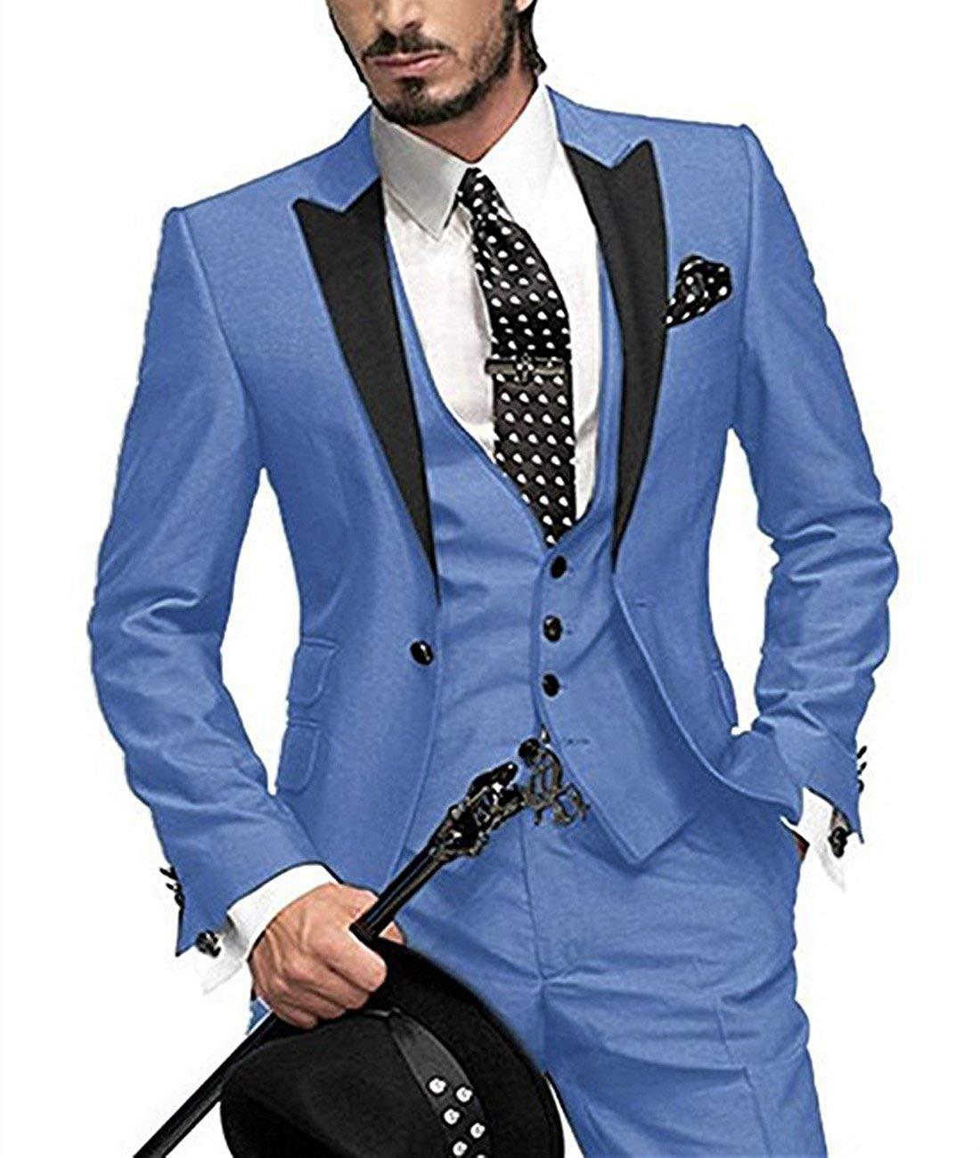 Men's Three-piece Suit Bridegroom Best Man Wedding Suit Men Saor Style