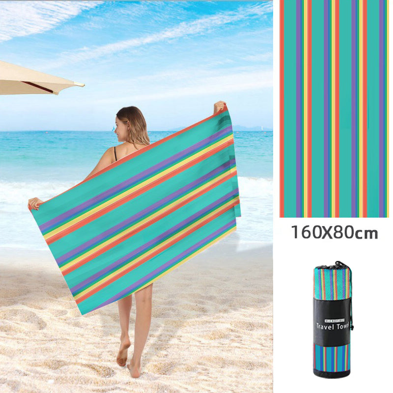 Double Sided Fleece Printed Beach Towel Microfiber Beach Towel Saor Style