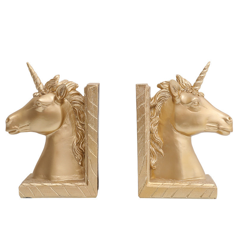 Nordic Light Luxury  Bookend Book Stand By Ornaments GND Products
