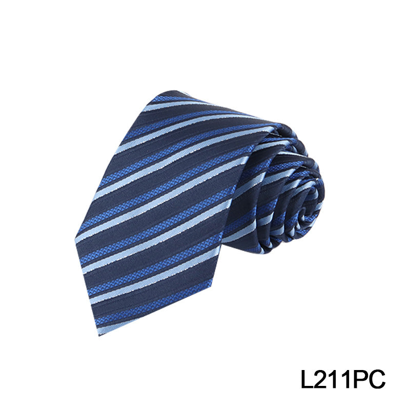 Mens Fashion Casual Wedding Striped Tie Saor Style
