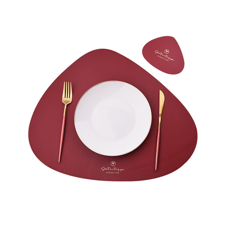 Shaped Insulated Dining Table Mat