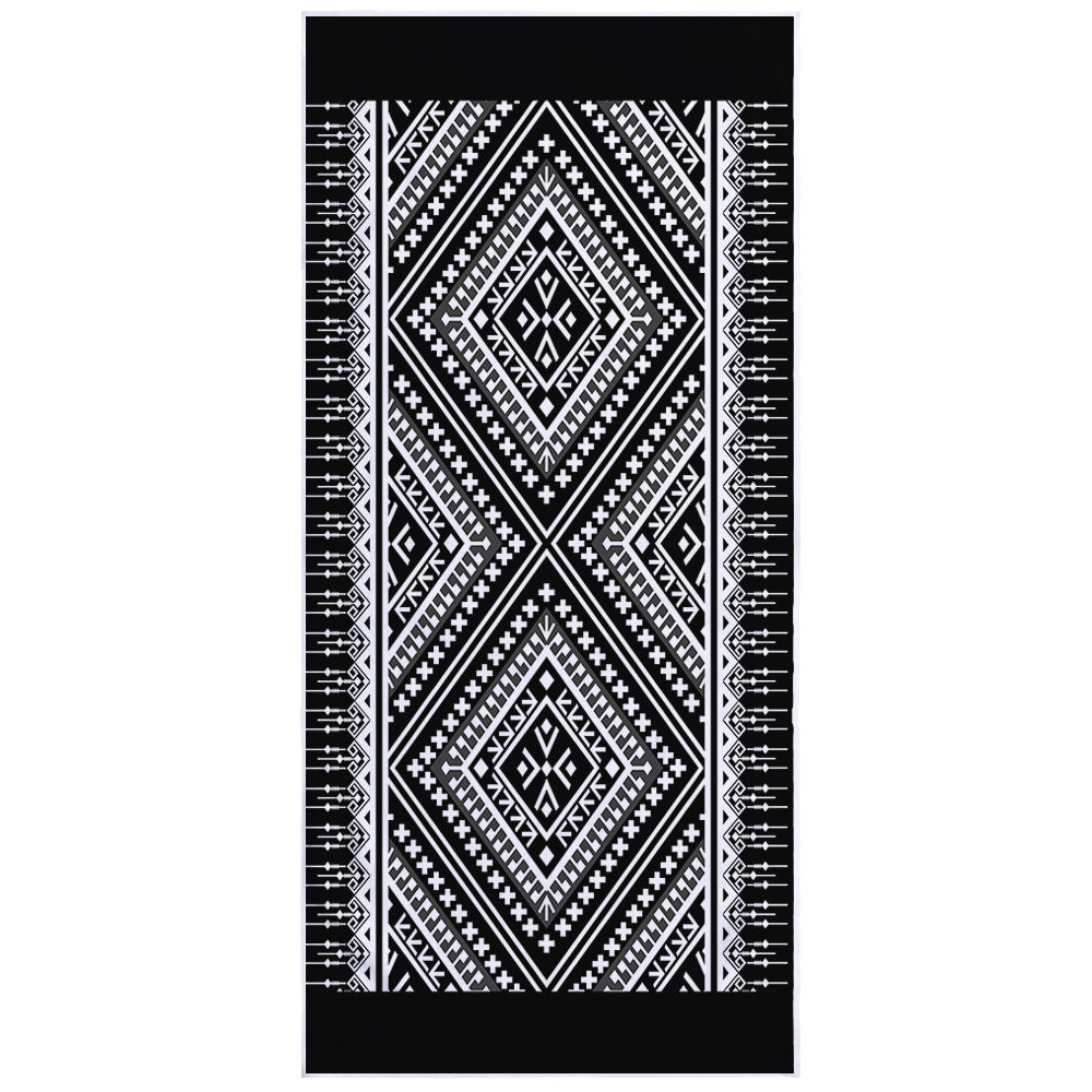 Microfiber Square Print Beach Towel Saor Style