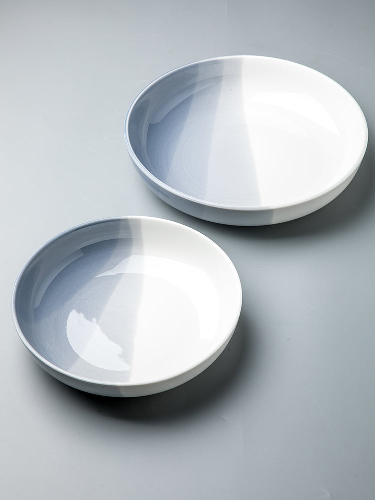 Nordic Ceramic  Vegetable Bowl Deep Dish Saor Style