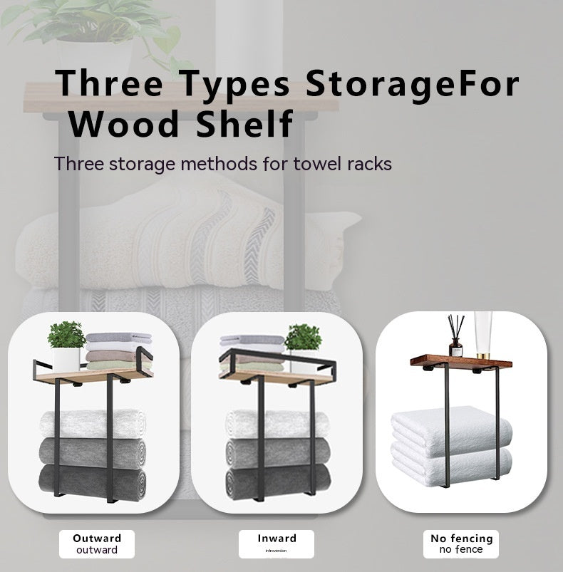 Hanging Bathroom Metal Towel Rack GND Products