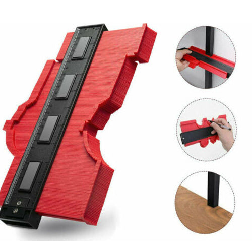 Contour Gauge  Duplicator Profile Copy Shape Measuring Tool Contour Gauge Duplicator Profile Copy Shape Measuring Ruler Tool Saor Style