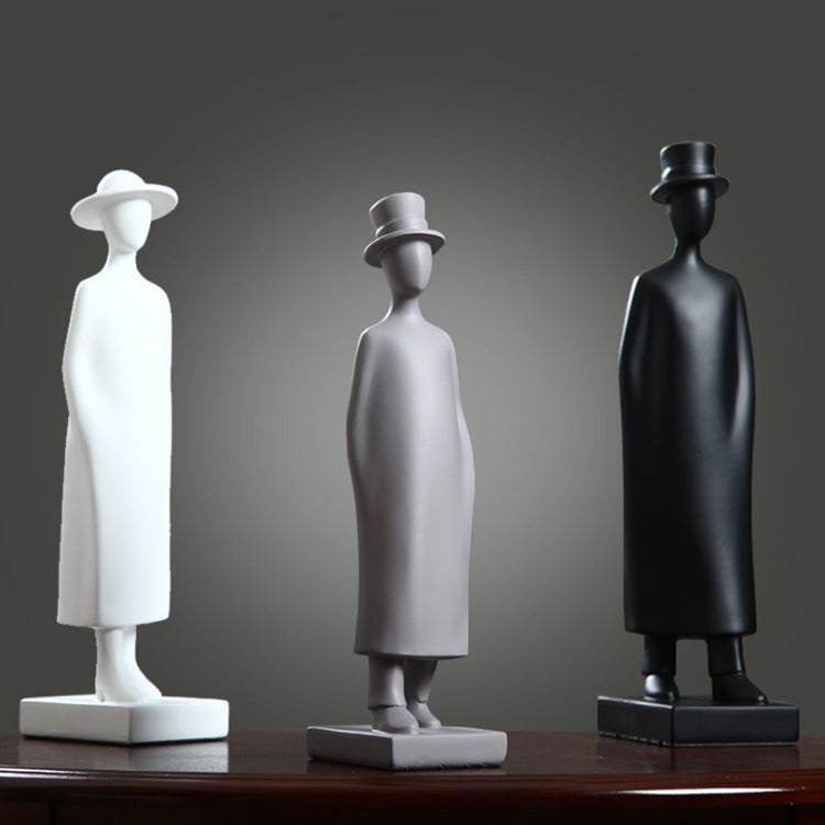 Fashionable Minimalist Creative Character Ornaments