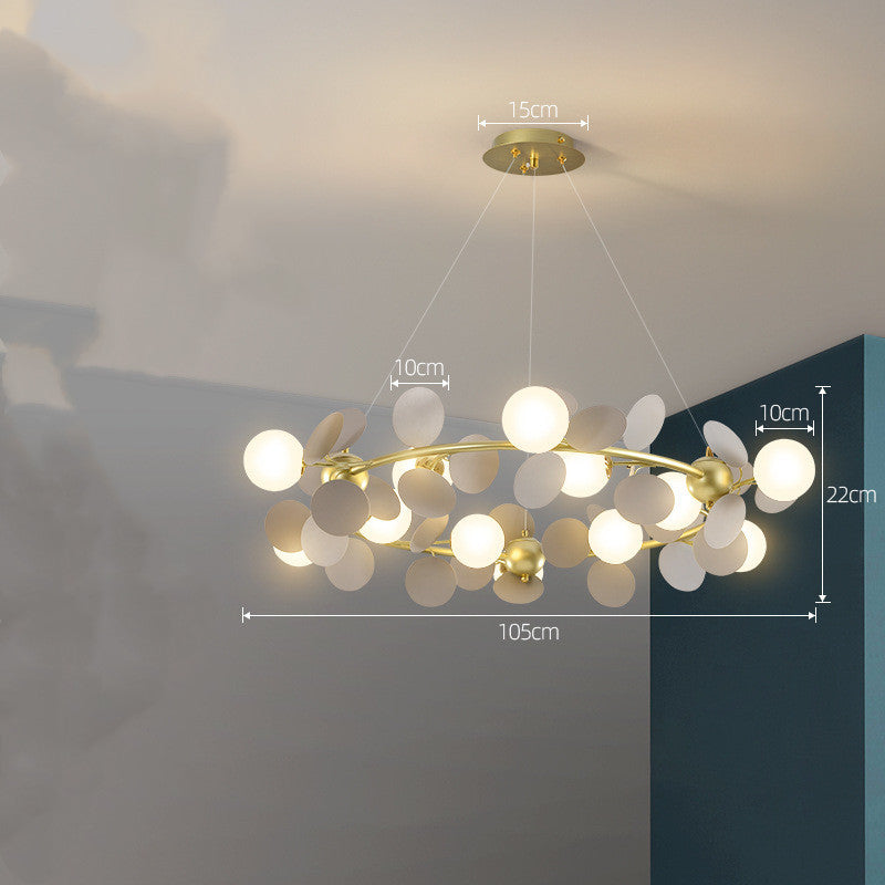 Nordic Chandelier Modern Minimalist Living Room Bedroom Lighting GND Products
