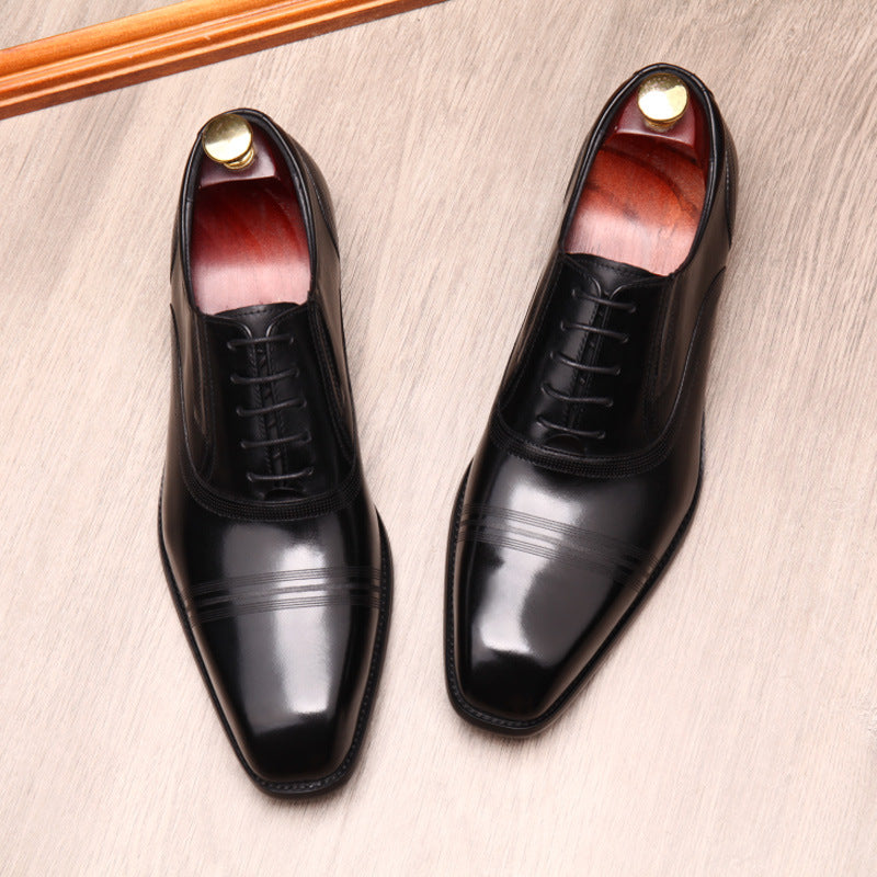 Fashion Mens Formal Leather Shoes Saor Style