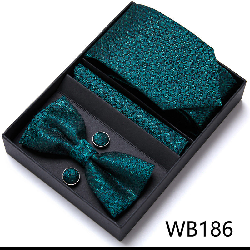 Men's Business Dress Wedding Bow Tie Suit Saor Style