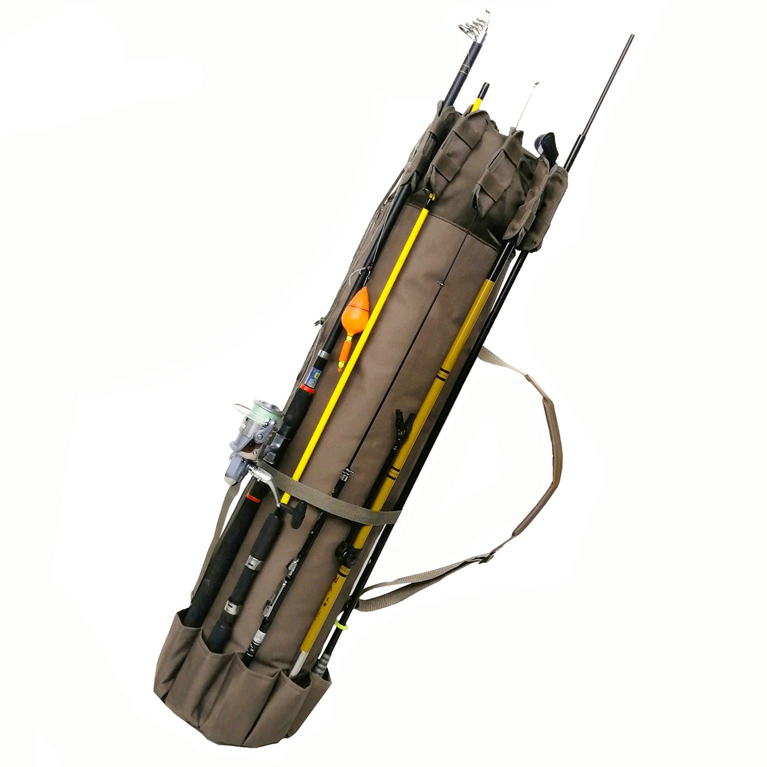Fishing Rod Fishing Gear Cylindrical Fishing Bag GND Products