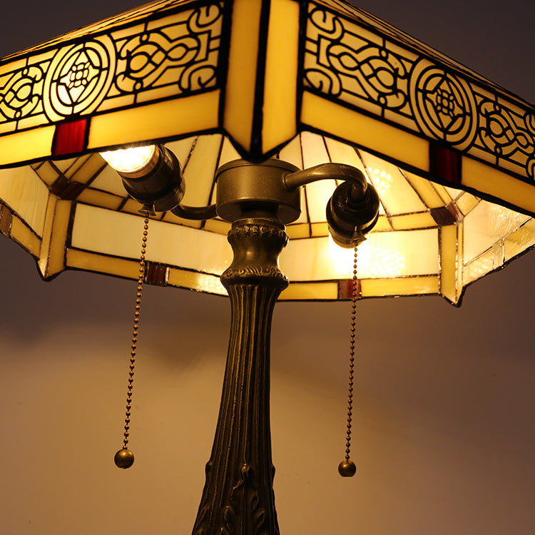 Decorative Table Lamp Zinc Alloy,  Stained glass GND Products