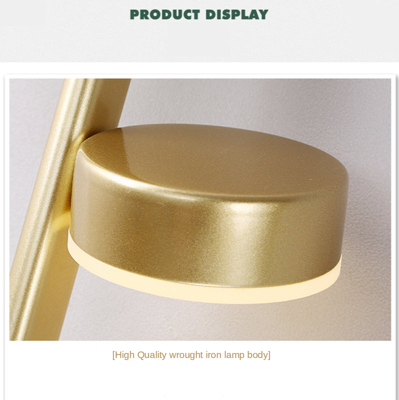 Nordic Modern Long Wall Lamp Creative Personality Art Light Luxury GND Products