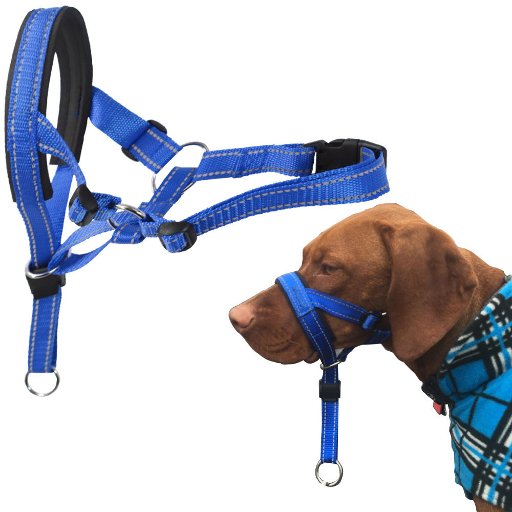 Pet Supplies Pet Muzzle Nylon Dog Muzzle Rope Saor Style