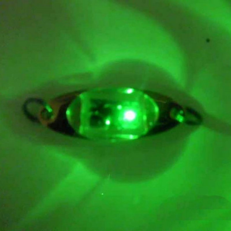 Button Battery Fish Lure Lamp Electronic Luminous Lure Fishing Lure GND Products