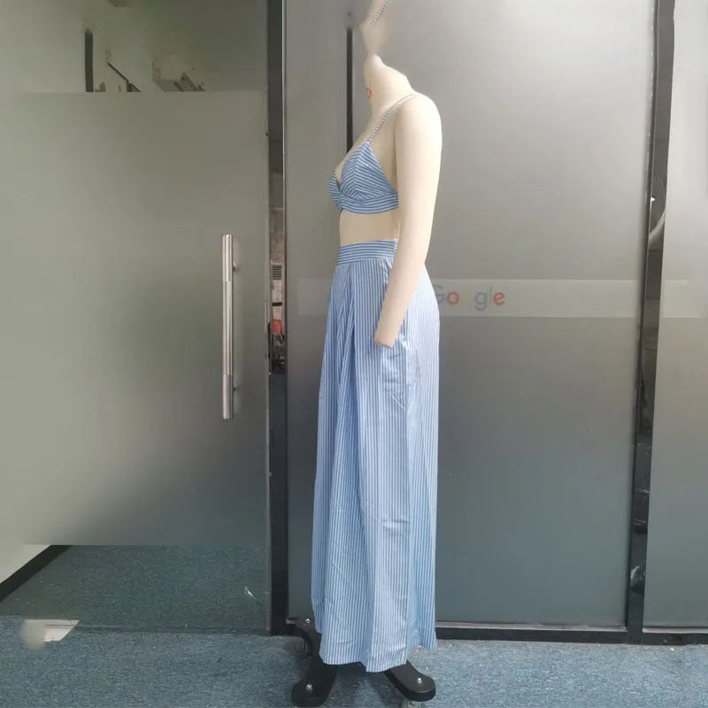 Women's Fashion Slim Strap Tube Top Suit Saor Style