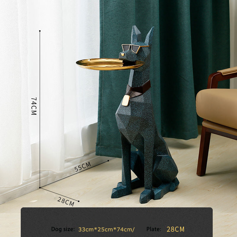 Creative Large Floor Dog Ornaments