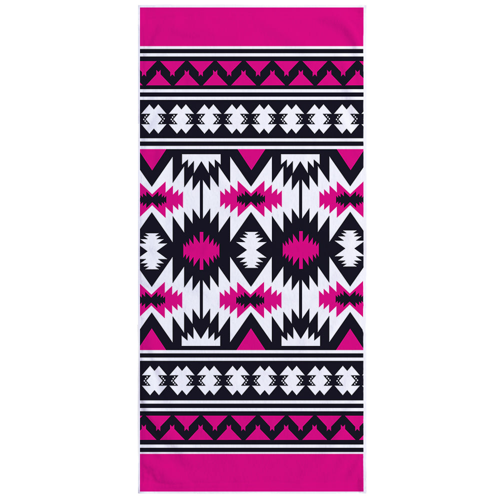 Microfiber Square Print Beach Towel Saor Style