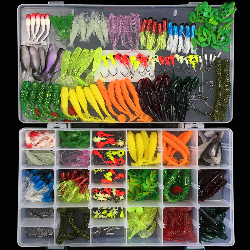 Weihe Lead Hook Bait Set 301 Pieces Of Bionic Bait, Fake Bait, Lure Bait, Soft Insect Bait GND Products
