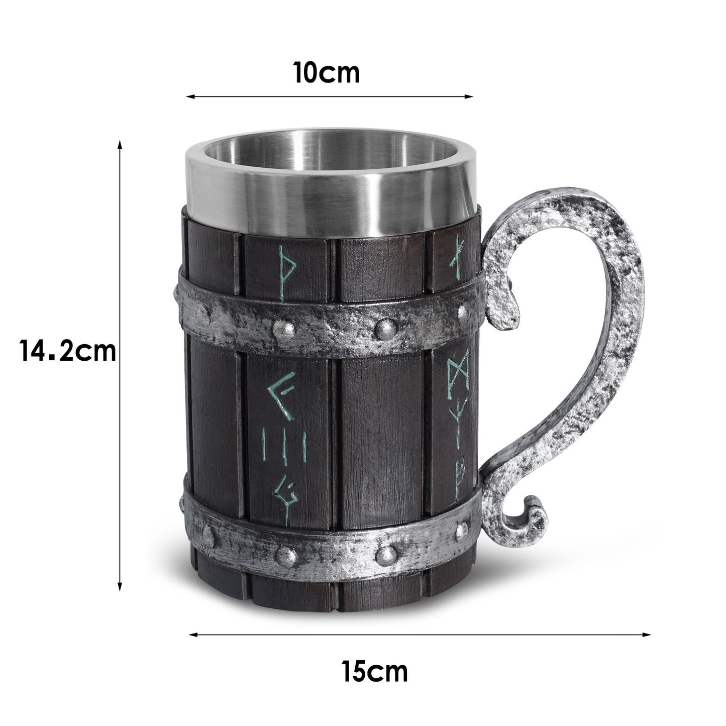 Fashion Personality Beer Mug Resin Craft Saor Style