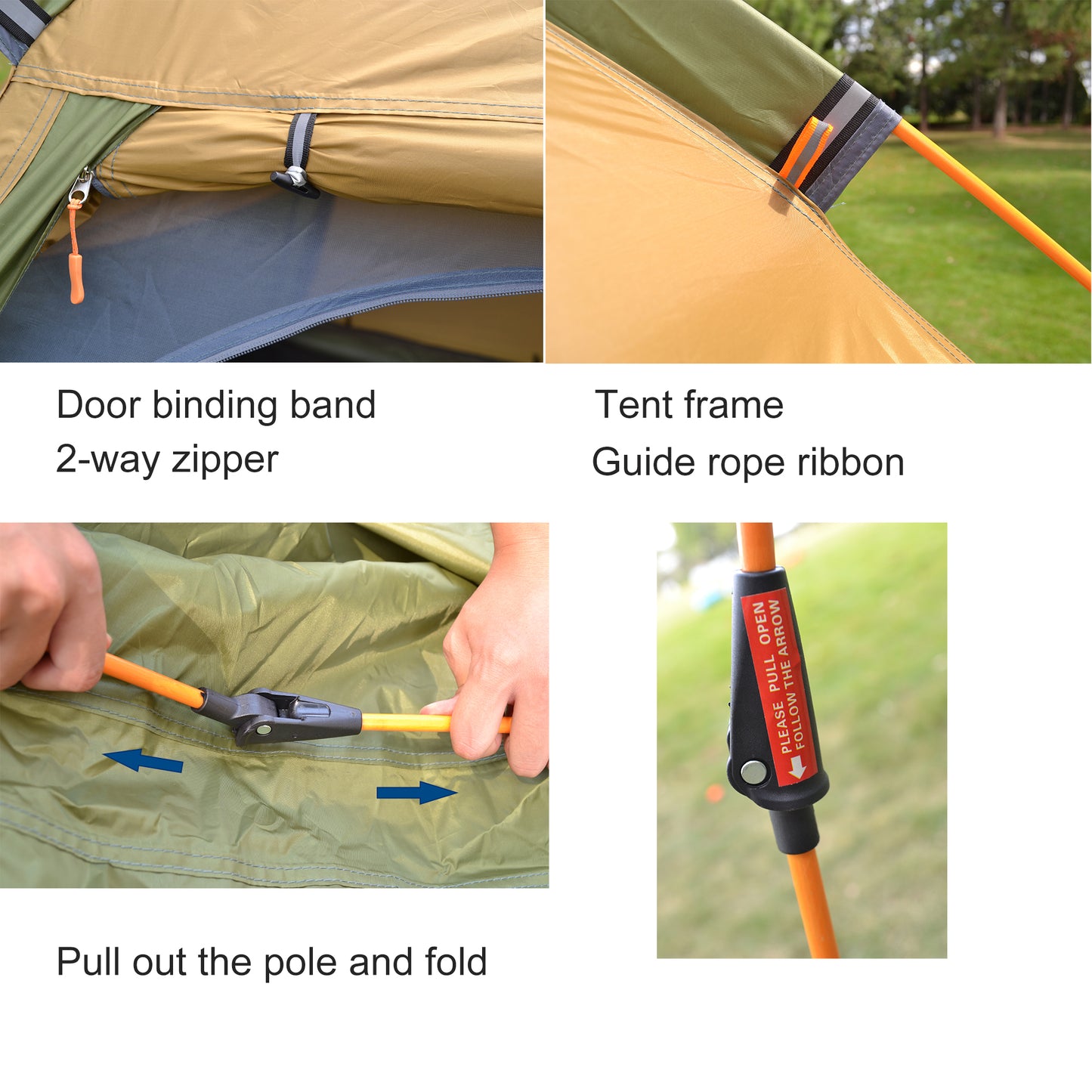Fully Automatic Hexagonal Speed-opening Rainstorm-proof Camping Tent GND Products