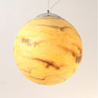 Industrial Style Moon Lamp Chandelier