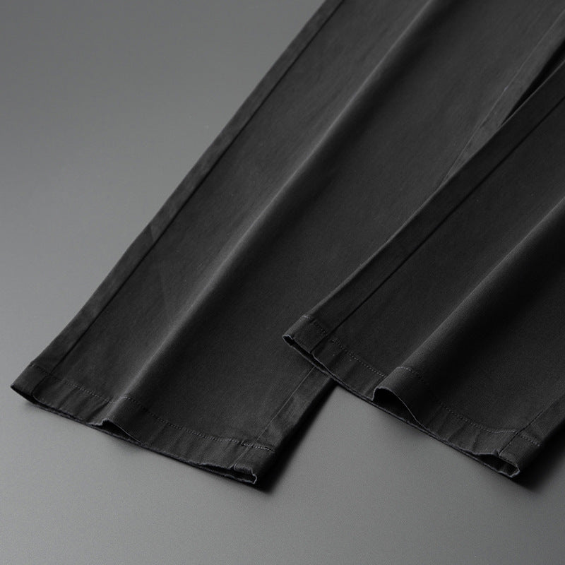 Men's Breathable Elastic Thin Business Casual Pants