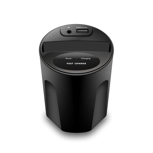 Wireless Car Charger Cup Holder Teal Simba
