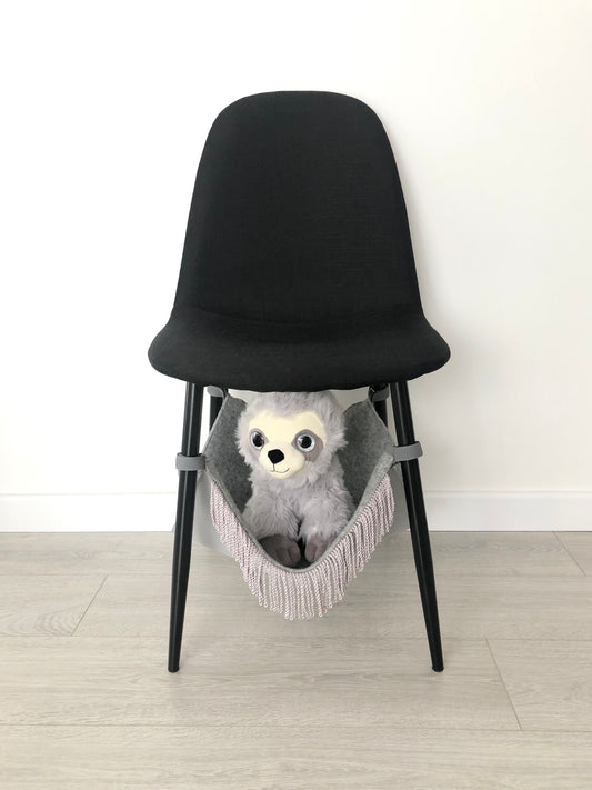 WARM MIST Saveplace® chair/table hammock with waterfalls Grey Chaos