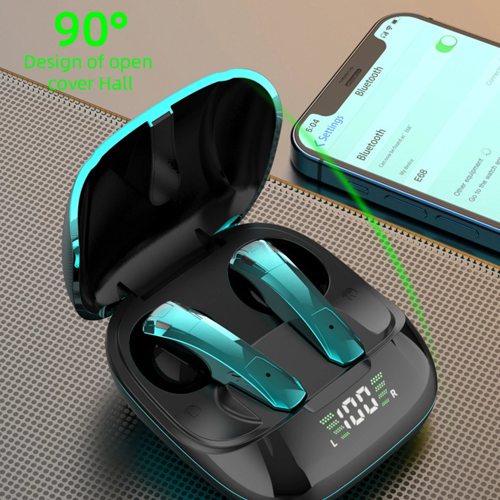 Wireless TWS Gaming Bluetooth 5.0 Earphones With Microphone Lilac Milo
