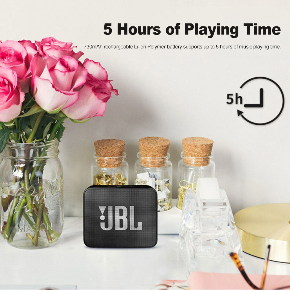 IPX7 Waterproof JBL GO 2 Wireless Bluetooth Speaker for Outdoor Lilac Milo