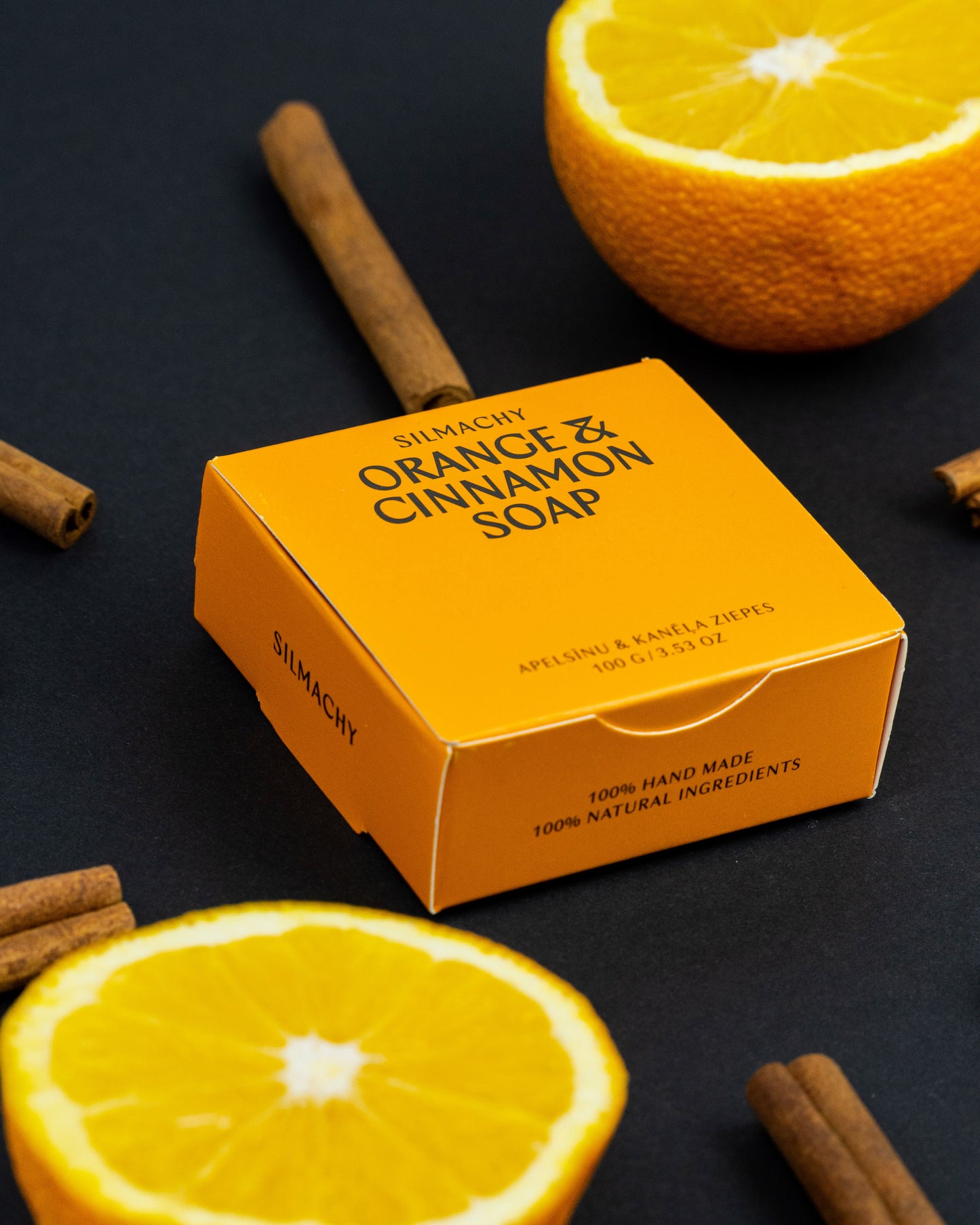 Orange and Cinnamon soap Sapphire Cherry