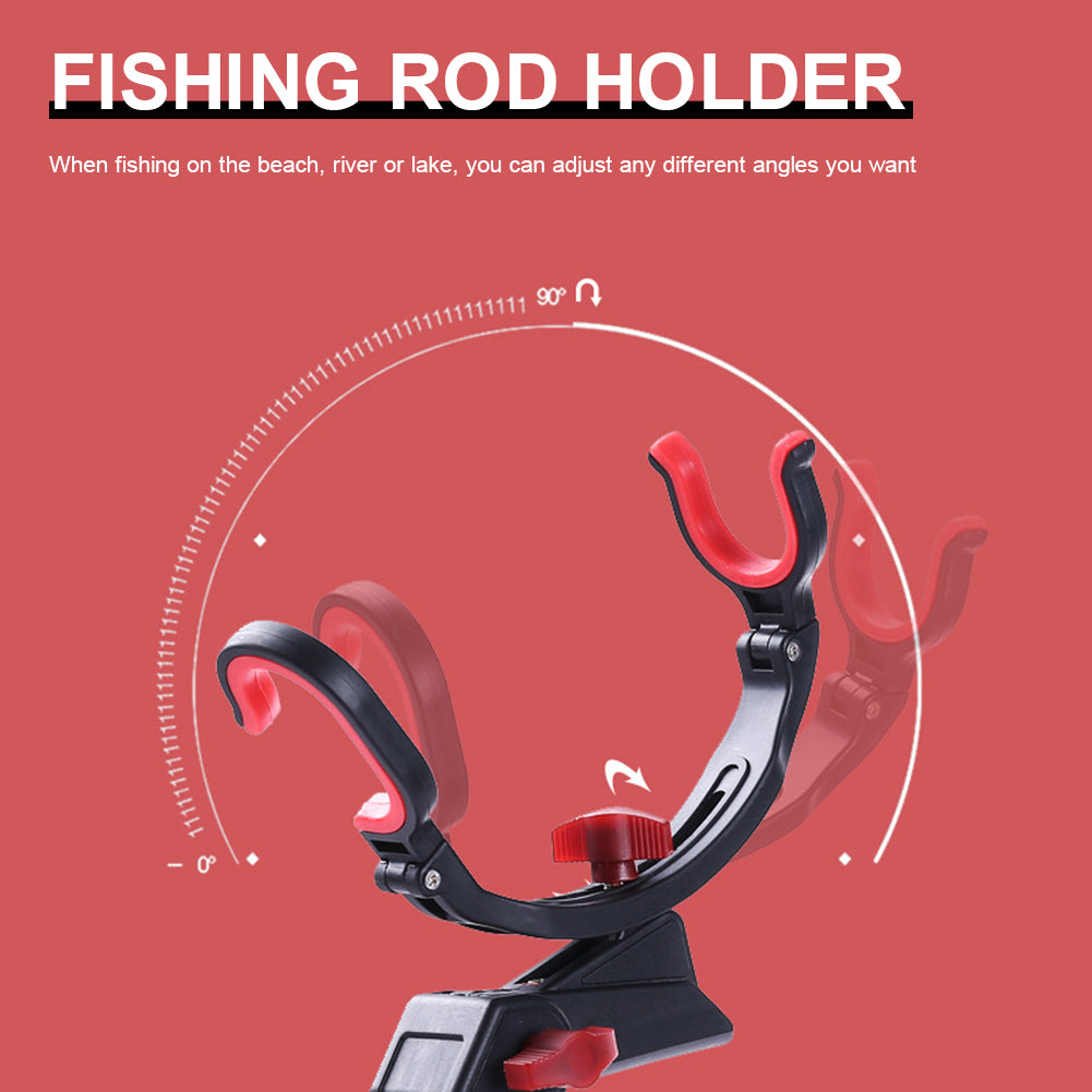 360 Degree Adjustable Fishing Pole Holder Universal Fishing Foldable Bracket Sea Lake Fish Rod Rack Stand Fishing Accessories GND Products