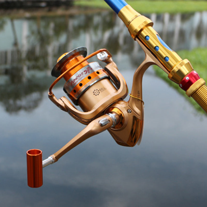 Metal Head Rocker Fishing Reel Fishing Reel Spinning Wheel Sea Rod Wheel GND Products