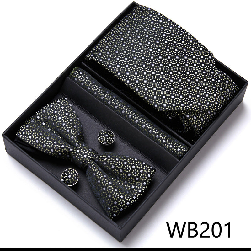 Men's Business Dress Wedding Bow Tie Suit Saor Style