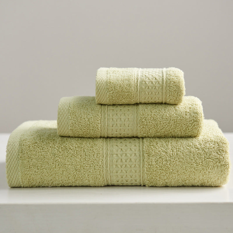 Minimalist Style Square Towel Towel Bath Towel Set Towel Pure Cotton Saor Style
