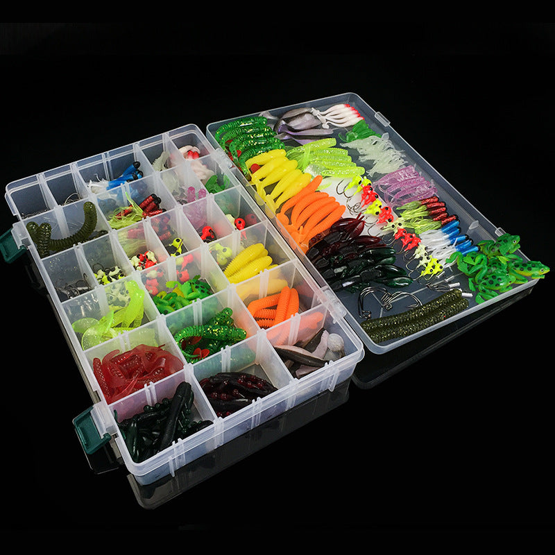 Weihe Lead Hook Bait Set 301 Pieces Of Bionic Bait, Fake Bait, Lure Bait, Soft Insect Bait GND Products