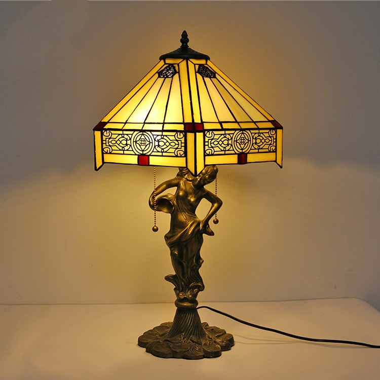 Decorative Table Lamp Zinc Alloy,  Stained glass GND Products