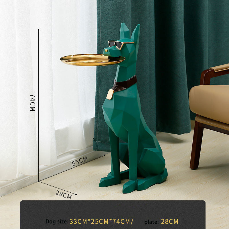 Creative Large Floor Dog Ornaments