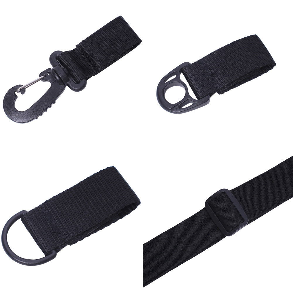 Outdoor Supplies Fishing Waders Fishing Accessories Belt Buckle D Ring Hook GND Products