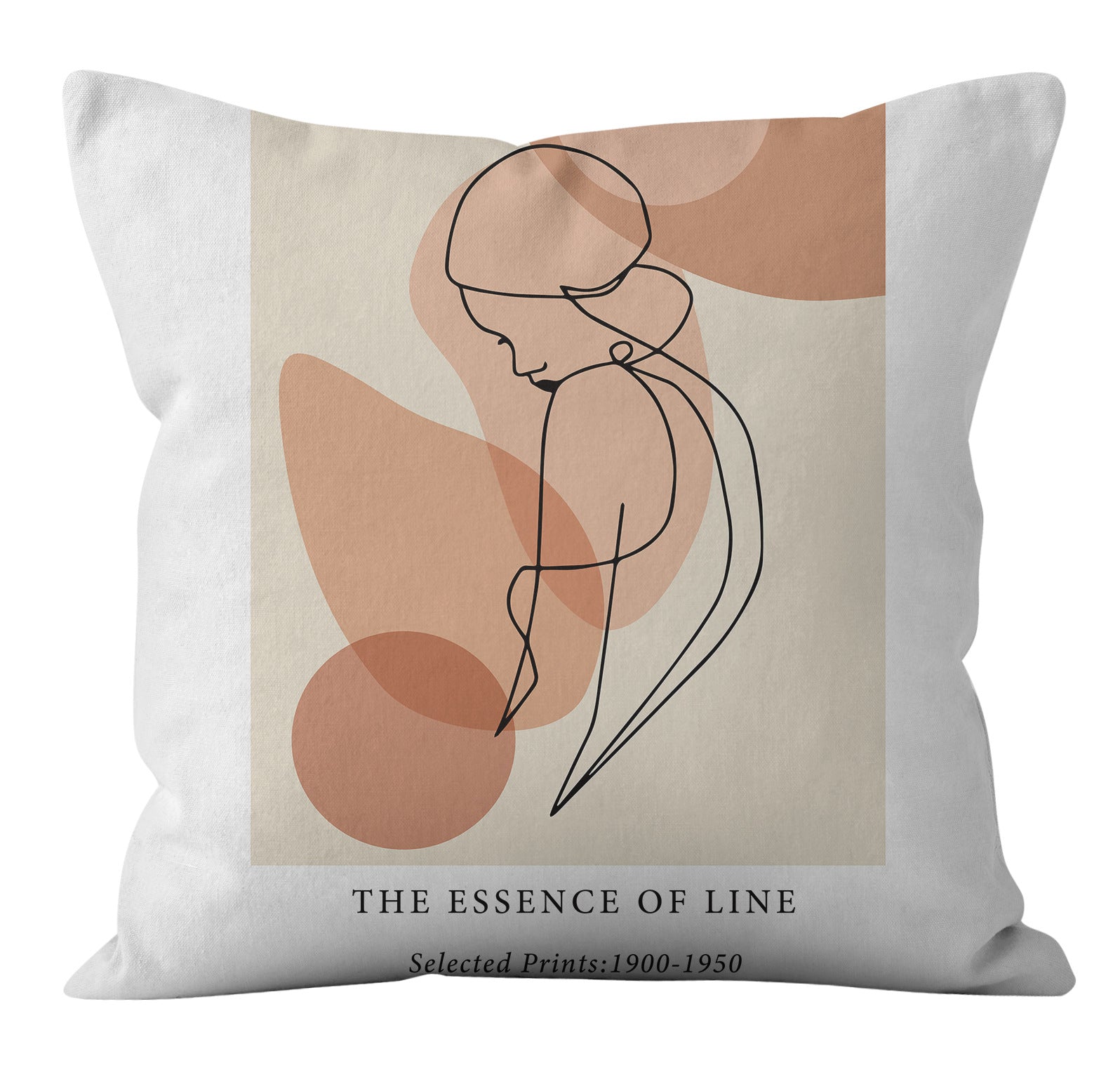 Nordic New Abstract Modern Minimalist Pillowcase Saor Style