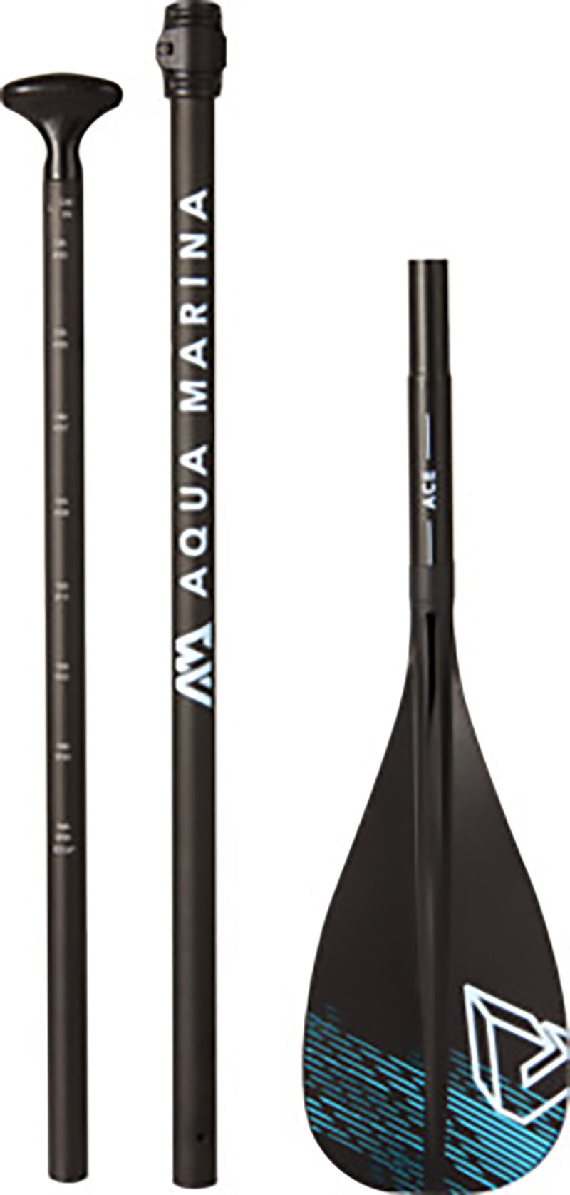Canoe White Aluminum Alloy Rod Plastic Paddle GND Products