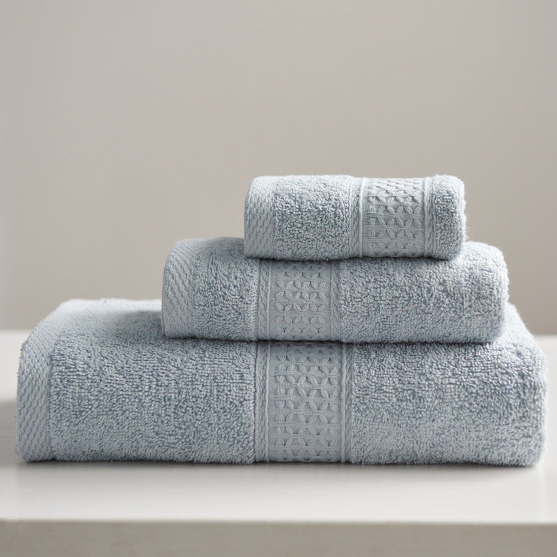 Minimalist Style Square Towel Towel Bath Towel Set Towel Pure Cotton Saor Style
