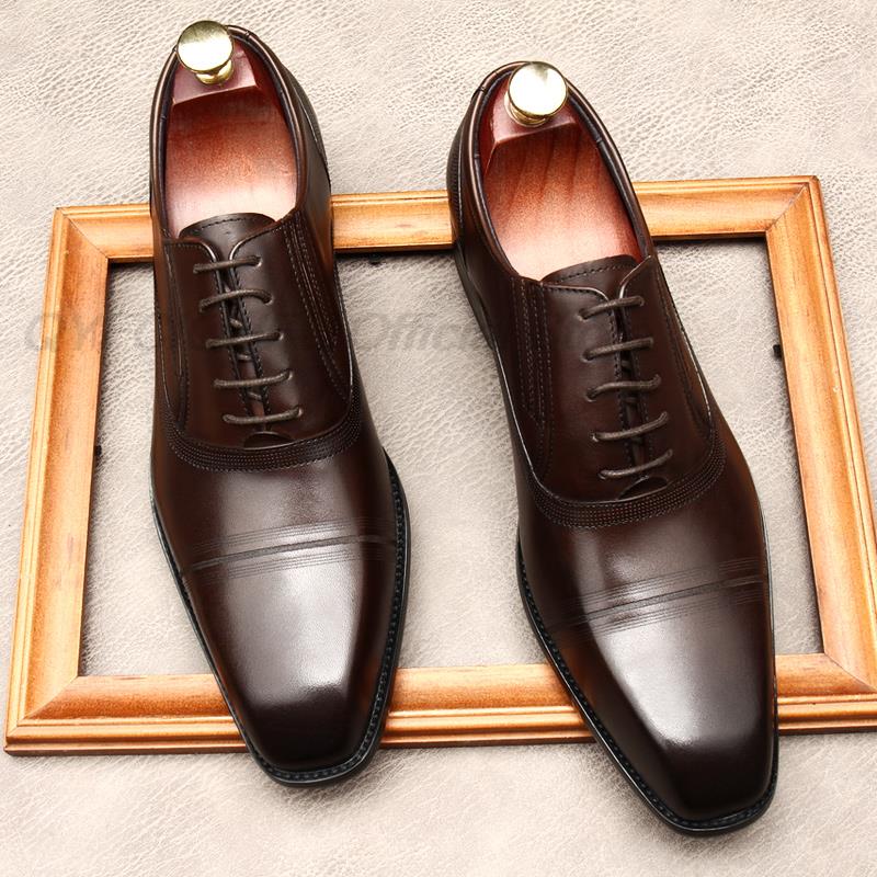 Fashion Mens Formal Leather Shoes Saor Style