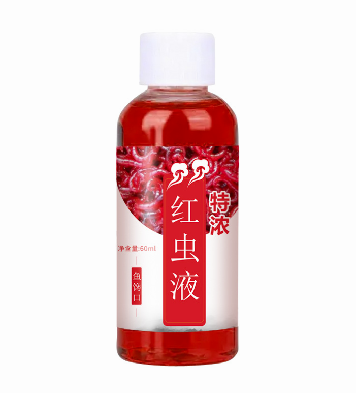 Concentrated Red Worm Liquid Fishing Bait GND Products