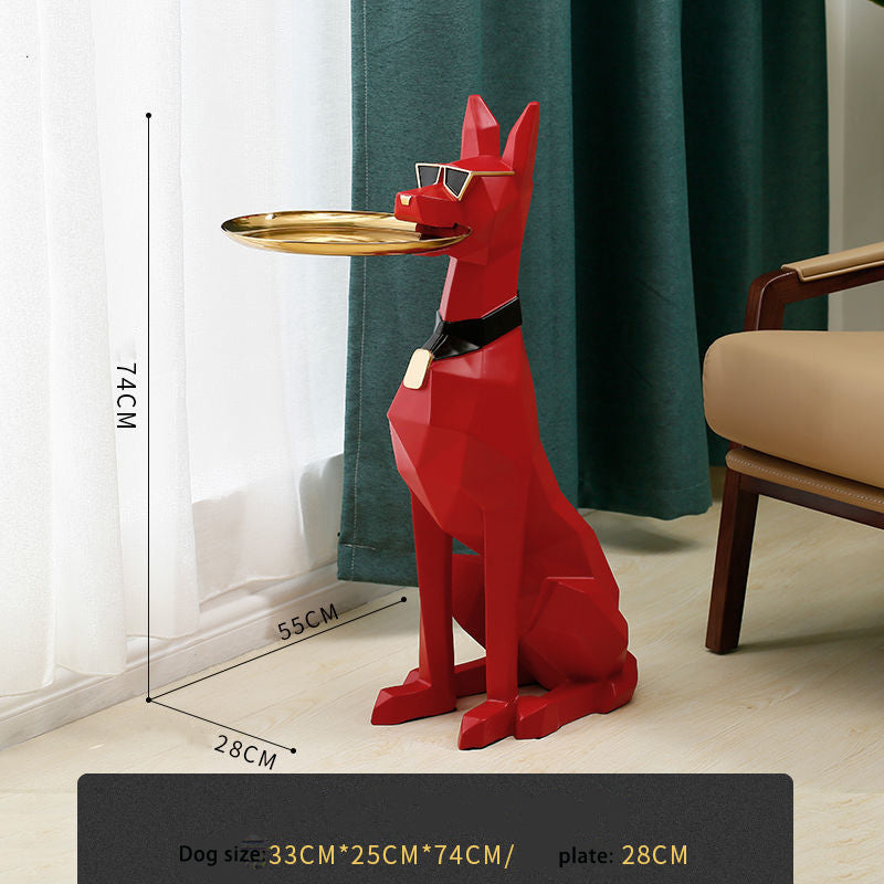 Creative Large Floor Dog Ornaments